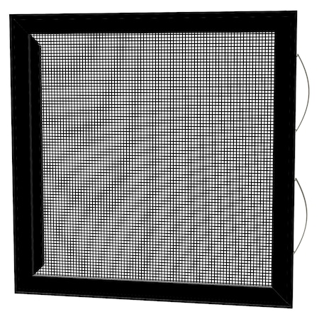 Ritescreen 24.875 in W x 26.25 in H Full screen Window Screen, FS1, Charcoal fiberglass Mesh, White FS1-C01-MSFG-L00-H26.25-W24.875